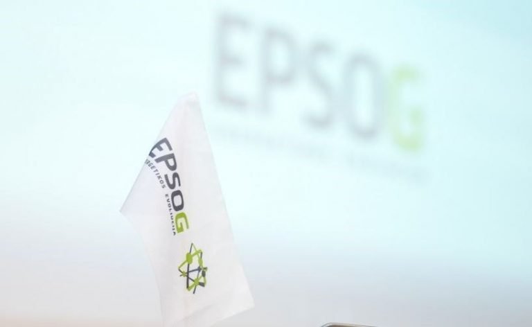 EPSOG vėlevėlė su logo