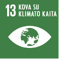 Kova su klimato kaita ikona